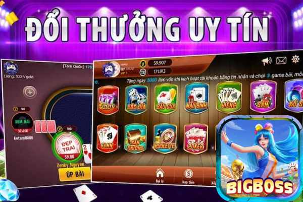 Game bài đổi thưởng Bigboss - Link chơi chính thống